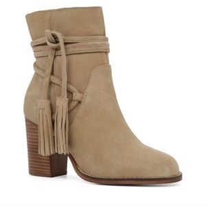 Aldo Suede Tassle Booties